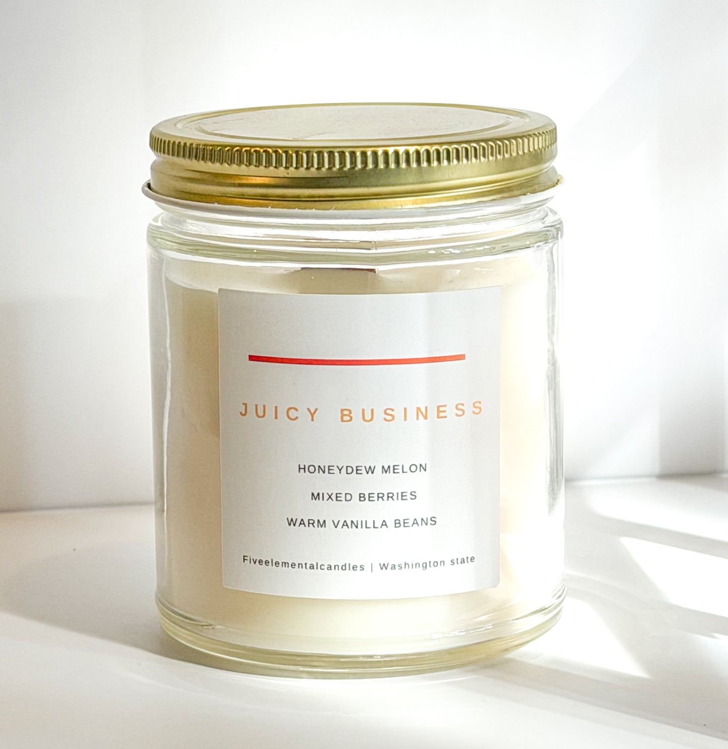 Juicy Business 8oz - fiveelementalcandles