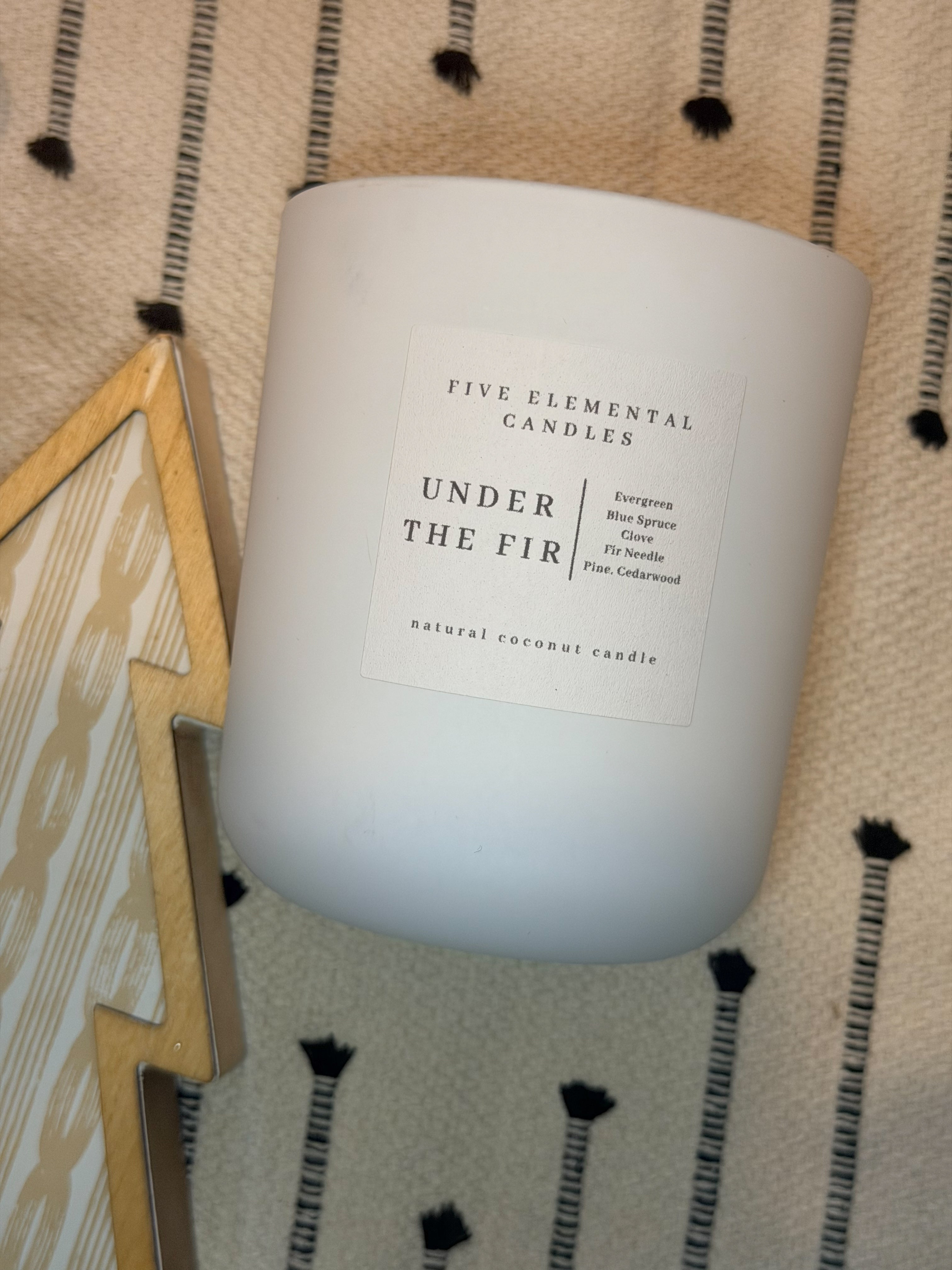 Under The Fir - fiveelementalcandles