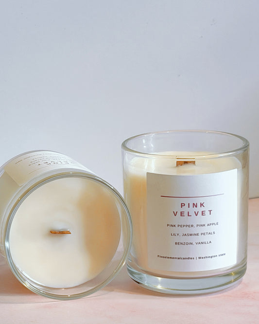 Pink Velvet - fiveelementalcandles