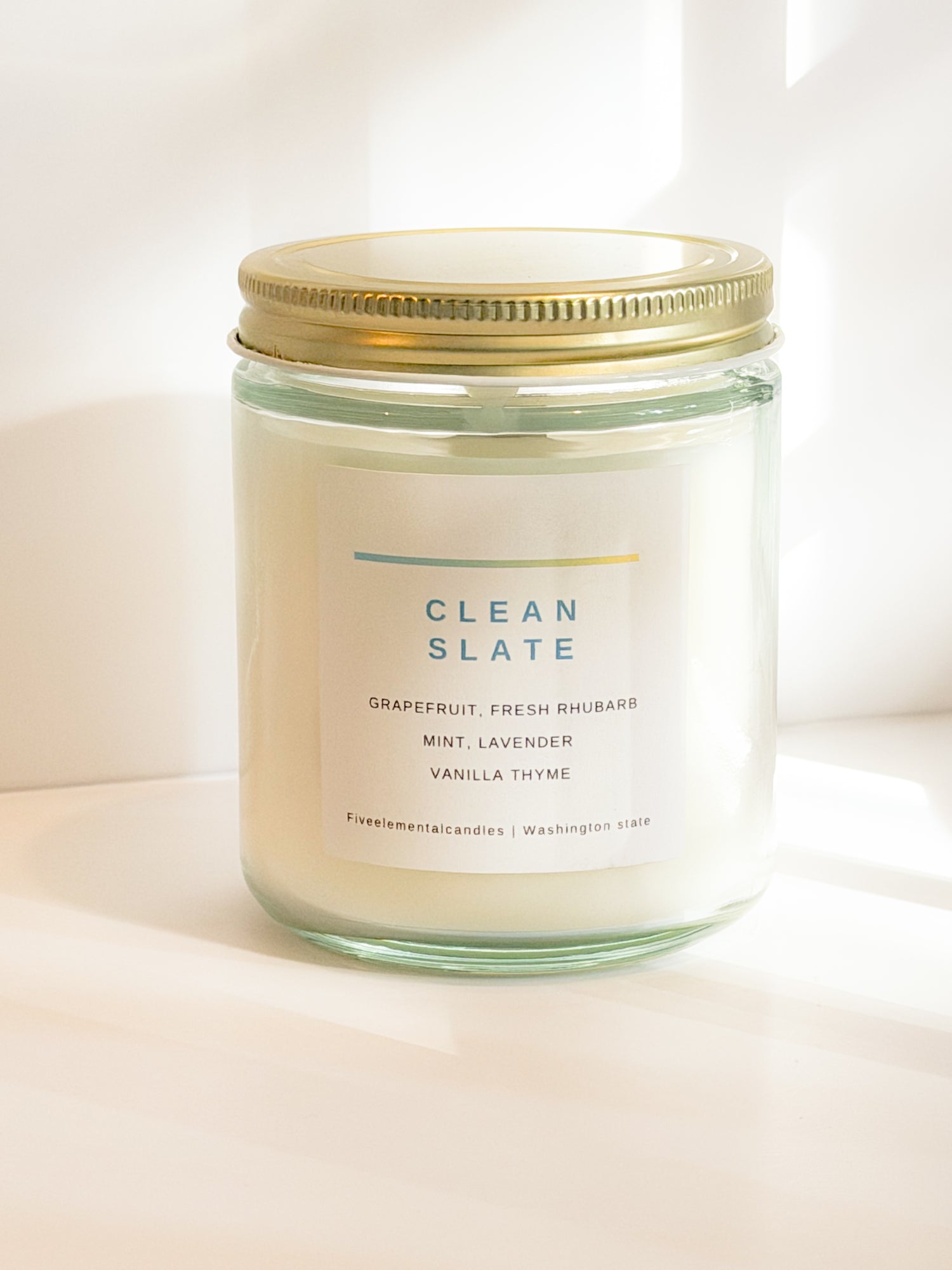 Clean Slate 8oz - fiveelementalcandles
