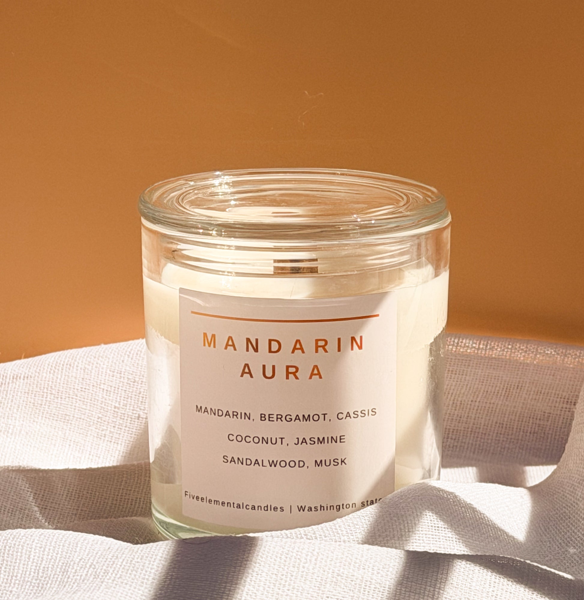 Mandarin Aura - fiveelementalcandles