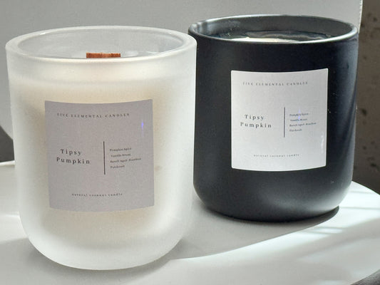 Tipsy Pumpkin Auras - fiveelementalcandles