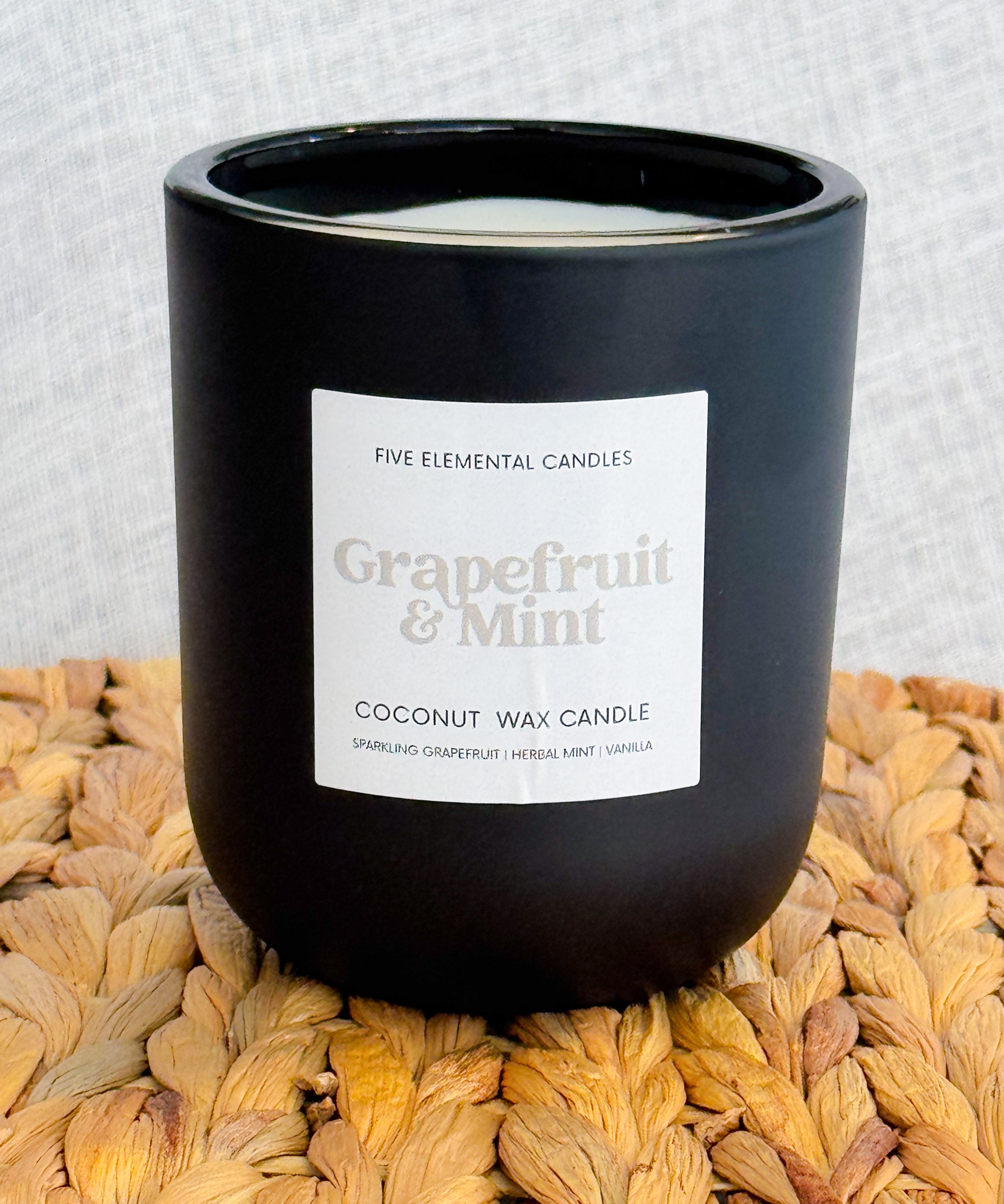 Grapefruit & Mint - fiveelementalcandles