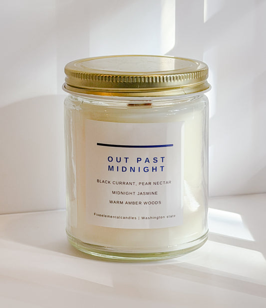 Our Past Midnight 8oz - fiveelementalcandles