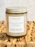 Grapefruit & Mint - fiveelementalcandles