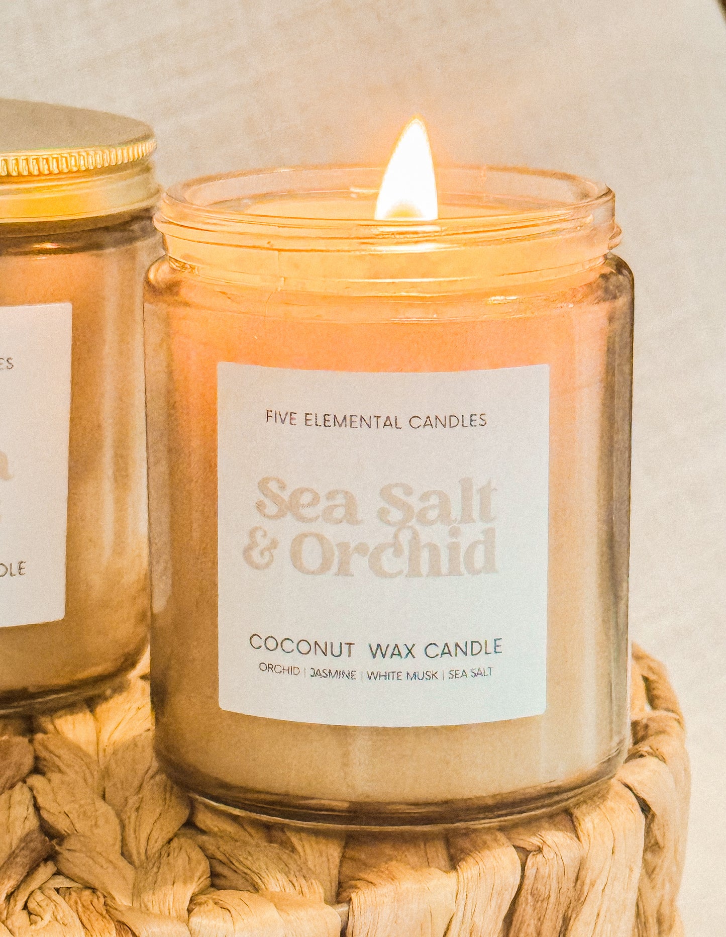 Sea Salt & Orchid - fiveelementalcandles